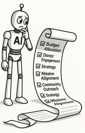 AI Robot with long checklist